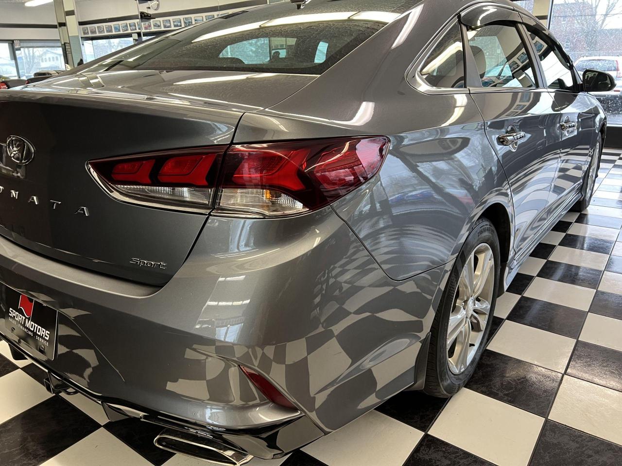 2018 Hyundai Sonata Sport+Roof+ApplyPlay+Camera+BlindSpot+CLEAN CARFAX Photo37