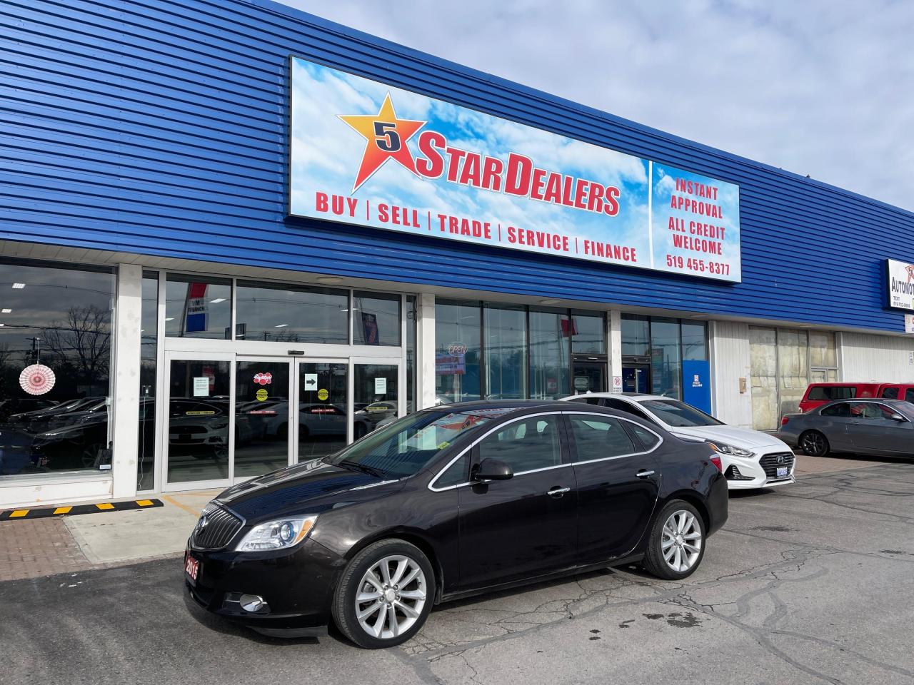 Used 2015 Buick Verano NAV LEATHER LIKE NEW LOADED WE FINANCE ALL CREDIT! for sale in London, ON