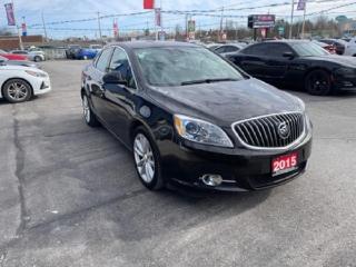 Used 2015 Buick Verano NAV LEATHER H-SEATS LOADED! WE FINANCE ALL CREDIT! for sale in London, ON