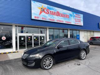 Used 2012 Lincoln MKS LEATHER LOW KM  LOADED! WE FINANCE ALL CREDIT! for sale in London, ON