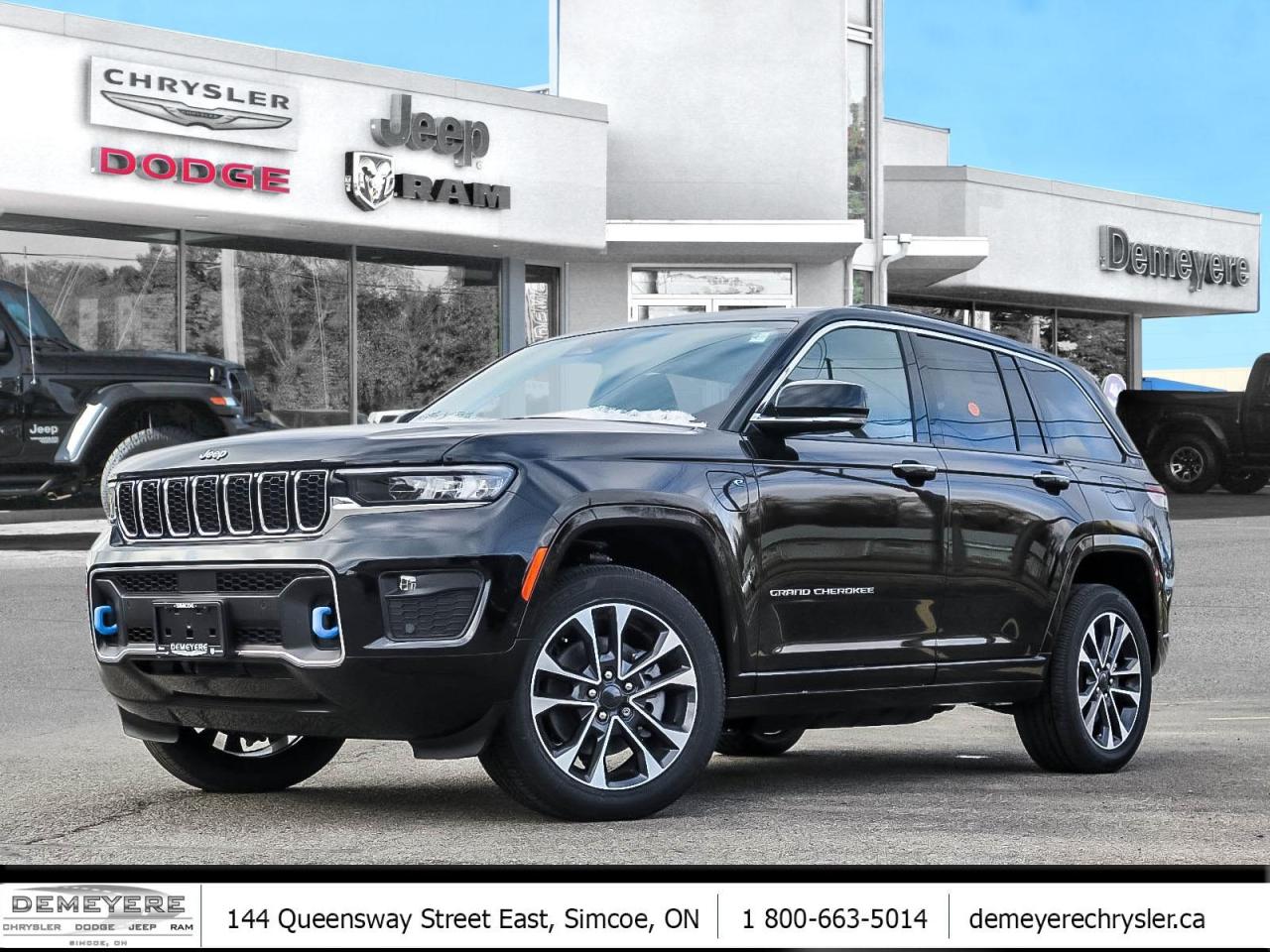 New 2022 Jeep All-New Grand Cherokee 4xe OVERLAND | 4XE | REAR SEAT VIDEO for sale in Simcoe, ON
