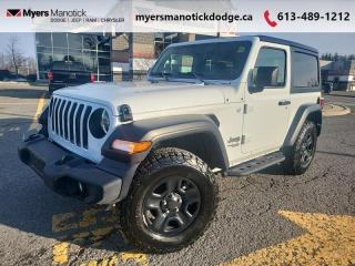 Used 2019 Jeep Wrangler Sport S  -  Uconnect - $140.72 /Wk for sale in Ottawa, ON