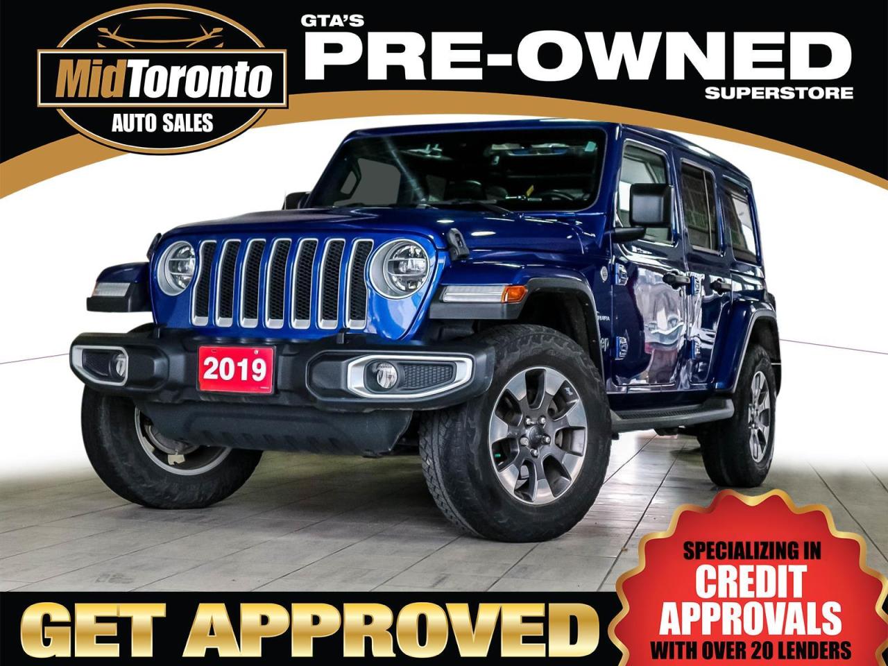 Used 2019 Jeep Wrangler Sahara - Loaded Compare - Power Sky Roof -  Navigation - Leather - No Accidents - Dealer Serviced for Sale in North  York, Ontario 