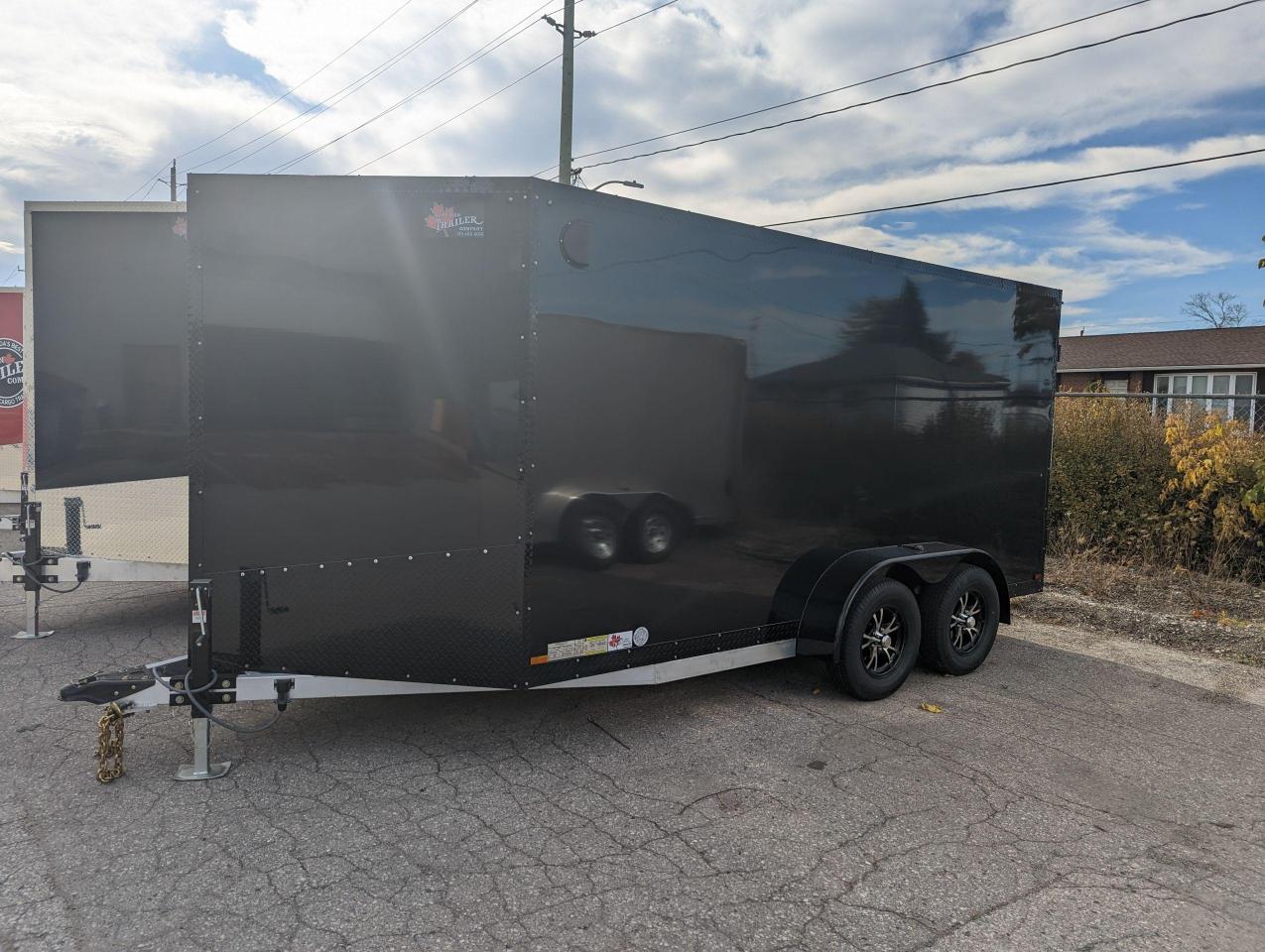 2023 Canadian Trailer Company 7x14 V Nose Cargo Trailer Aluminum Photo1