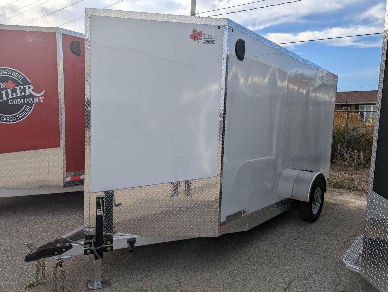 2023 Canadian Trailer Company 6x12  V-Nose Cargo Trailer Aluminum Photo6