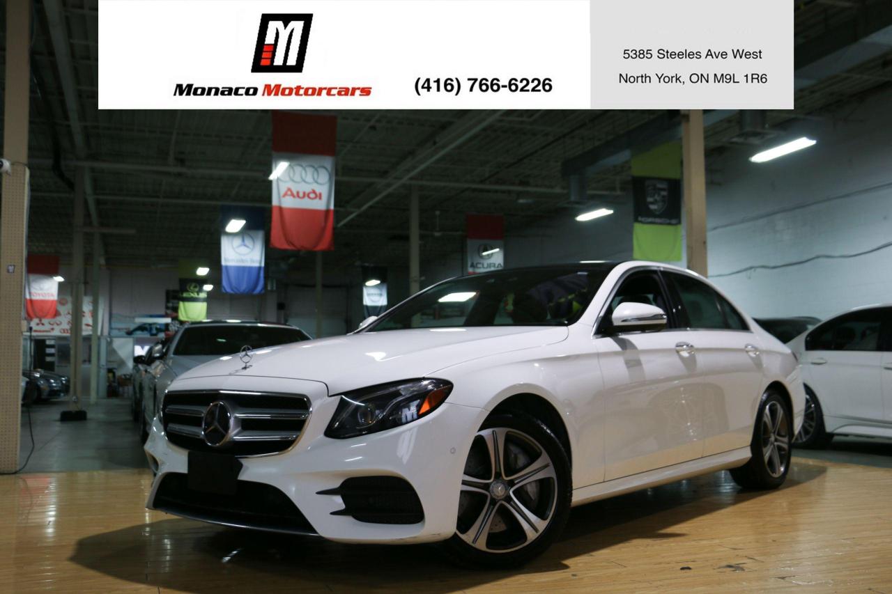 2017 Mercedes-Benz E-Class E400 4MATIC - BURMESTER|PANOROOF|NAVIGATION|360CAM - Photo #1