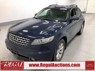 Used 2005 Infiniti FX35  for sale in Calgary, AB