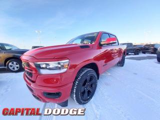 This Ram 1500 boasts a Regular Unleaded V-8 5.7 L engine powering this Automatic transmission. WHEELS: 20 X 9 ALUMINUM (STD), TRANSMISSION: 8-SPEED AUTOMATIC (STD), TIRES: 275/55R20 OWL ALL-SEASON (STD).* This Ram 1500 Features the Following Options *QUICK ORDER PACKAGE 25L SPORT -inc: Engine: 5.7L HEMI VVT V8 w/FuelSaver MDS, Transmission: 8-Speed Automatic , REBEL LEVEL 2 EQUIPMENT GROUP -inc: Media Hub w/2 USB Charging Ports, Rear Underseat Compartment Storage, Remote Proximity Keyless Entry, Remote Start System, Rain-Sensing Windshield Wipers, Park-Sense Front/Rear Park Assist w/Stop, Security Alarm, 115V Rear Auxiliary Power Outlet, REAR WHEELHOUSE LINERS, RADIO: UCONNECT 5W NAV W/12.0 DISPLAY -inc: Disassociated Touchscreen Display, HD Radio, Hands-Free Phone Communication, 12 Touchscreen, A/C w/Dual-Zone Automatic Temperature Control, GPS Navigation, SiriusXM w/360L On-Demand Content, All Radio-Equipped Vehicles, Connected Travel & Traffic Services, All R1 High Radios, FLAME RED, ENGINE: 5.7L HEMI VVT V8 W/FUELSAVER MDS -inc: Active Noise Control System, Heavy-Duty Engine Cooling, Passive Tuned Mass Damper, HEMI Badge, 220 Amp Alternator (STD), DELETE UNDERSEAT STORAGE COMPARTMENT, CLASS IV RECEIVER HITCH, BLACK, LEATHER-FACED FRONT VENTED BUCKET SEATS -inc: Power 2-Way Passenger Lumbar Adjust, Power 8-Way Driver & Passenger Seats, Front Ventilated Seats, 9 ALPINE SPEAKERS W/SUBWOOFER.* Why Buy From Us? *Thank you for choosing Capital Dodge as your preferred dealership. We have been helping customers and families here in Ottawa for over 60 years. From our old location on Carling Avenue to our Brand New Dealership here in Kanata, at the Palladium AutoPark. If youre looking for the best price, best selection and best service, please come on in to Capital Dodge and our Friendly Staff will be happy to help you with all of your Driving Needs. You Always Save More at Ottawas Favourite Chrysler Store* Stop By Today *For a must-own Ram 1500 come see us at Capital Dodge Chrysler Jeep, 2500 Palladium Dr Unit 1200, Kanata, ON K2V 1E2. Just minutes away!