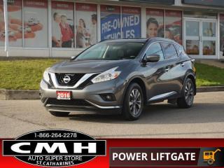 Used 2016 Nissan Murano SV  NAV CAM ROOF HTD-S/W P/GATE for sale in St. Catharines, ON