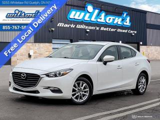 Used 2018 Mazda MAZDA3 GS Sedan, Auto, Sunroof, Heated Steering + Seats, Bluetooth, Rear Camera, Alloy Wheels, & More! for sale in Guelph, ON
