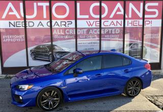 <p>***EASY FINANCE APPROVALS***LOW KMS***NO ACCIDENTS***FULLY LOADED***<span style=color: #333333; font-family: Roboto, sans-serif;><span style=background-color: #ffffff;>THE 2016 SUBARU WRX IS AN ALL-WHEEL-DRIVE SPORTS SEDAN BASED ON THE COMPACT IMPREZA AND SLOTS ABOVE THE REAR-DRIVE BRZ IN TERMS OF POWER!!</span></span> THIS VEHICLE HAS A SPORTIER ATTITUDE THAN MOST WITH LOW KMS-LEATHERI-AWD-BLUETOOTH-BACK UP CAM AND MORE! LOVE AT FIRST SIGHT! VEHICLE IS LIKE NEW! QUALITY ALL AROUND VEHICLE. ABSOLUTELY FLAWLESS, SMOOTH, SPORTY RIDE AND GREAT ON GAS! MECHANICALLY A+ DEPENDABLE, RELIABLE, COMFORTABLE, CLEAN INSIDE AND OUT. POWERFUL YET FUEL EFFICIENT ENGINE. HANDLES VERY WELL WHEN DRIVING.</p><p> </p><p>****Make this yours today BECAUSE YOU DESERVE IT****</p><p> </p><p>WE HAVE SKILLED AND KNOWLEDGEABLE SALES STAFF WITH MANY YEARS OF EXPERIENCE SATISFYING ALL OUR CUSTOMERS NEEDS. THEYLL WORK WITH YOU TO FIND THE RIGHT VEHICLE AND AT THE RIGHT PRICE YOU CAN AFFORD. WE GUARANTEE YOU WILL HAVE A PLEASANT SHOPPING EXPERIENCE THAT IS FUN, INFORMATIVE, HASSLE FREE AND NEVER HIGH PRESSURED. PLEASE DONT HESITATE TO GIVE US A CALL OR VISIT OUR INDOOR SHOWROOM TODAY! WERE HERE TO SERVE YOU!!</p><p> </p><p>***Financing***</p><p> </p><p>We offer amazing financing options. Our Financing specialists can get you INSTANTLY approved for a car loan with the interest rates as low as 3.99% and $0 down (O.A.C). Additional financing fees may apply. Auto Financing is our specialty. Our experts are proud to say 100% APPLICATIONS ACCEPTED, FINANCE ANY CAR, ANY CREDIT, EVEN NO CREDIT! Its FREE TO APPLY and Our process is fast & easy. We can often get YOU AN approval and deliver your NEW car the SAME DAY.</p><p> </p><p>***Price***</p><p> </p><p>FRONTIER FINE CARS is known to be one of the most competitive dealerships within the Greater Toronto Area providing high quality vehicles at low price points. Prices are subject to change without notice. All prices are price of the vehicle plus HST, Licensing & Safety Certification. <span style=font-family: Helvetica; font-size: 16px; -webkit-text-stroke-color: #000000; background-color: #ffffff;>DISCLAIMER: This vehicle is not Drivable as it is not Certified. All vehicles we sell are Drivable after certification, which is available for $695 but not manadatory.</span> </p><p> </p><p>***Trade*** Have a trade? Well take it! We offer free appraisals for our valued clients that would like to trade in their old unit in for a new one.</p><p> </p><p>***About us***</p><p> </p><p>Frontier fine cars, offers a huge selection of vehicles in an immaculate INDOOR showroom. Our goal is to provide our customers WITH quality vehicles AT EXCELLENT prices with IMPECCABLE customer service. Not only do we sell vehicles, we always sell peace of mind!</p><p> </p><p>Buy with confidence and call today 416-759-2277 or email us to book a test drive now! frontierfinecars@hotmail.com Located @ 1261 Kennedy Rd Unit a in Scarborough</p><p> </p><p>***NO REASONABLE OFFERS REFUSED***</p><p> </p><p>Thank you for your consideration & we look forward to putting you in your next vehicle! Serving used cars Toronto, Scarborough, Pickering, Ajax, Oshawa, Whitby, Markham, Richmond Hill, Vaughn, Woodbridge, Mississauga, Trenton, Peterborough, Lindsay, Bowmanville, Oakville, Stouffville, Uxbridge, Sudbury, Thunder Bay,Timmins, Sault Ste. Marie, London, Kitchener, Brampton, Cambridge, Georgetown, St Catherines, Bolton, Orangeville, Hamilton, North York, Etobicoke, Kingston, Barrie, North Bay, Huntsville, Orillia</p>