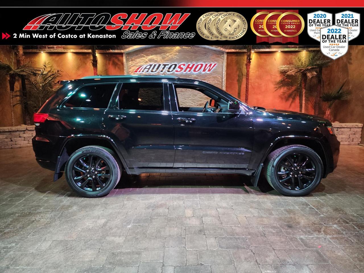 Used 2021 Jeep Grand Cherokee Altitude IV - Htd Lthr, Sunroof, Nav, Carplay, Rmt Start! for sale in Winnipeg, MB