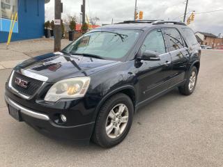 Used 2009 GMC Acadia SLT1/7PASSENGER/AUTO/LEATHER/NOACC/CERTIFIED for sale in Toronto, ON