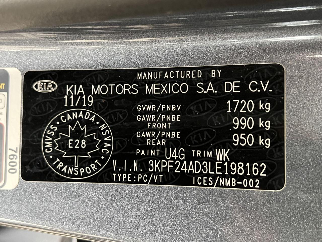 2020 Kia Forte LX+Camera+ApplePlay+Heated Seats+CLEAN CARFAX Photo45