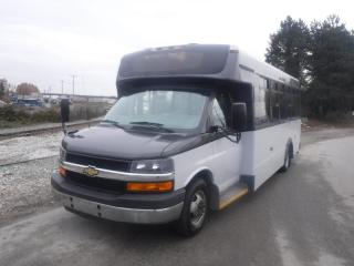 Used 2016 Chevrolet Express G4500 21 Passenger Bus with Wheelchair Accessibility for sale in Burnaby, BC