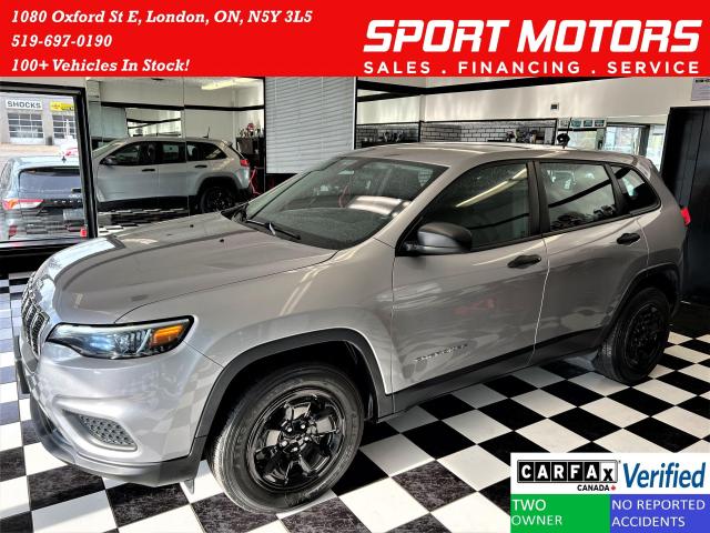 2019 Jeep Cherokee SPORT 4x4+ApplePlay+Camera+HeatedSeats+CLEANCARFAX Photo1