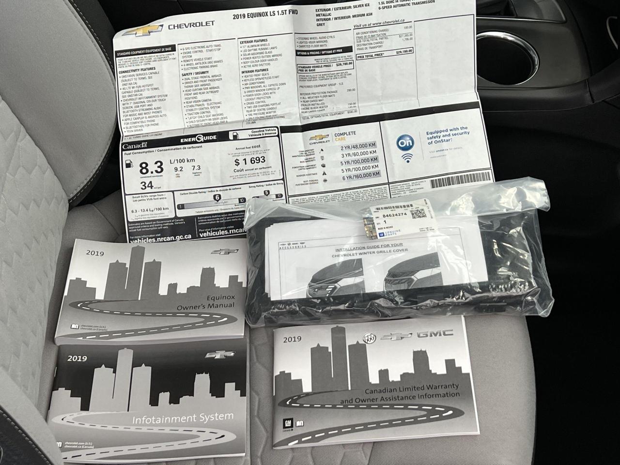 2019 Chevrolet Equinox LS+Apple Play+Camera+Remote Start+CELAN CARFAX Photo26