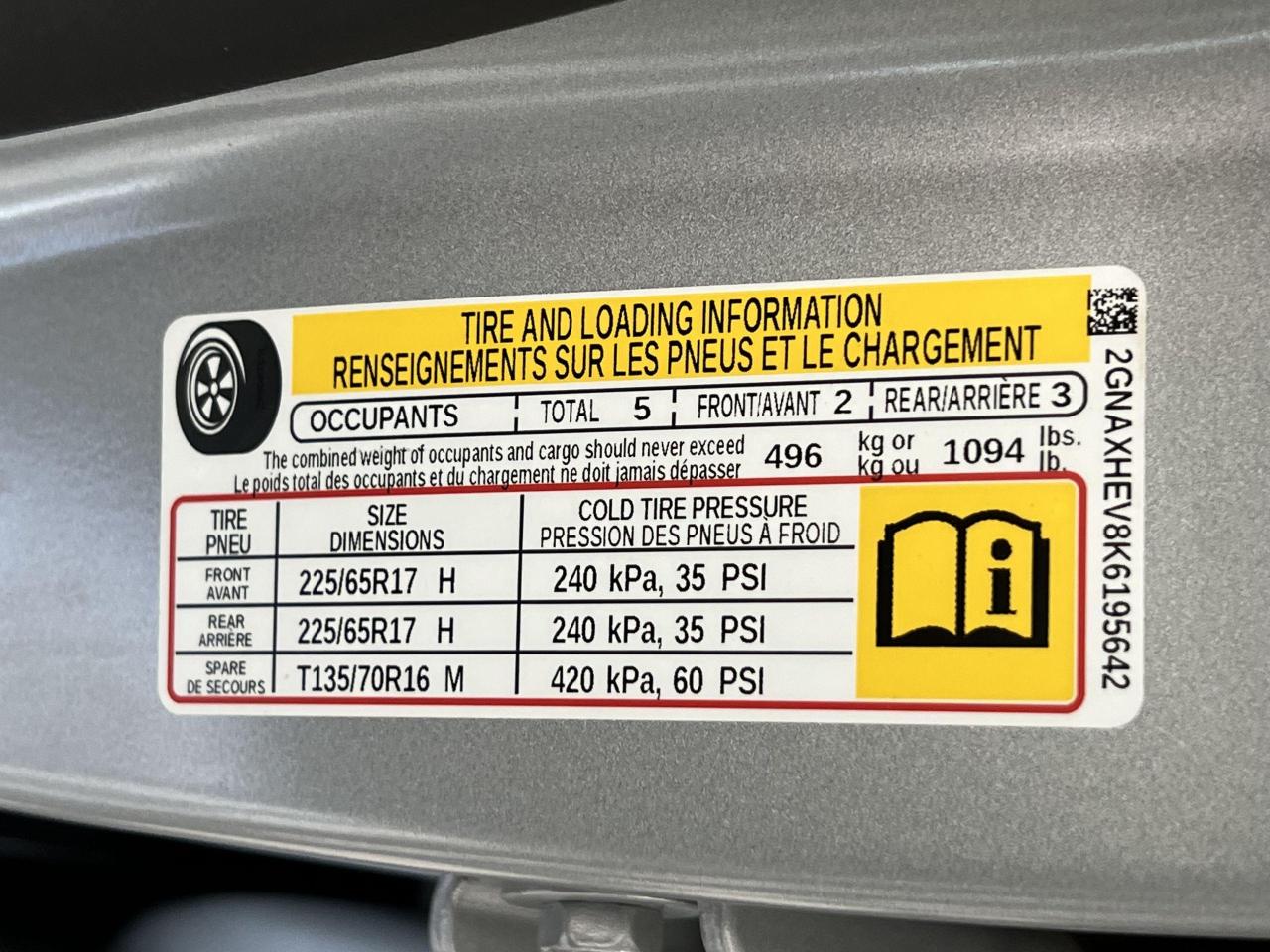 2019 Chevrolet Equinox LS+Apple Play+Camera+Remote Start+CELAN CARFAX Photo42