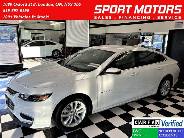 2018 Chevrolet Malibu LT+Remote Start+Camera+ApplePlay+CLEAN CARFAX Photo3