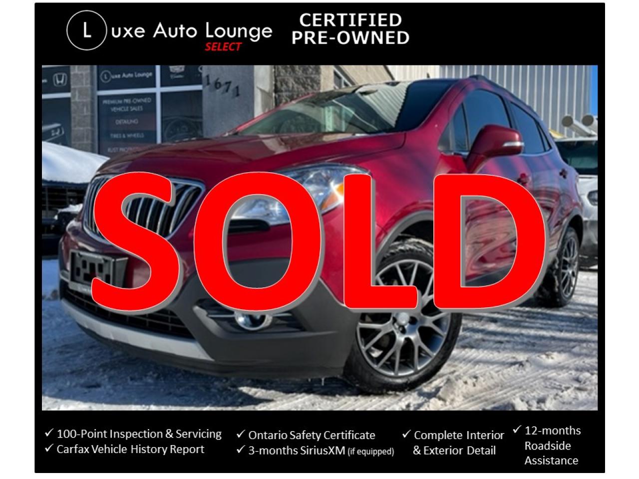 Used 2016 Buick Encore SPORT - NAV, REMOTE START, BOSE AUDIO, LOADED! for sale in Orleans, ON