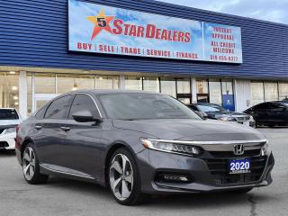 Used 2020 Honda Accord Sedan NAV LEATHER SUNROOF LOADED! WE FINANCE ALL CREDIT for sale in London, ON