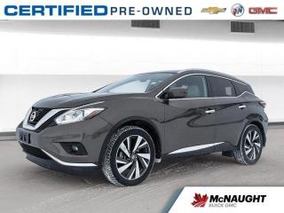 Used 2017 Nissan Murano Platinum 3.5L AWD | Sun/Moonroof | Heated/Cooled Seats | Remote Start for sale in Winnipeg, MB