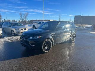 Used 2017 Land Rover Range Rover Sport 4WD V8 Supercharged  | $0 DOWN-EVERYONE APPROVED for sale in Calgary, AB