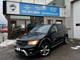 Used 2017 Dodge Journey CROSSROAD | R.CAM | DVD | H.SEATS | LEATHER | NAVI | P.START for sale in Barrie, ON