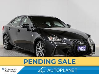 Used 2020 Lexus IS 300 AWD F-Sport, Navi, Back Up Cam, Sunroof! for sale in Brampton, ON