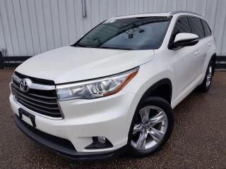 Used 2016 Toyota Highlander LIMITED AWD *LEATHER-SUNROOF-NAVIGATION* for sale in Kitchener, ON