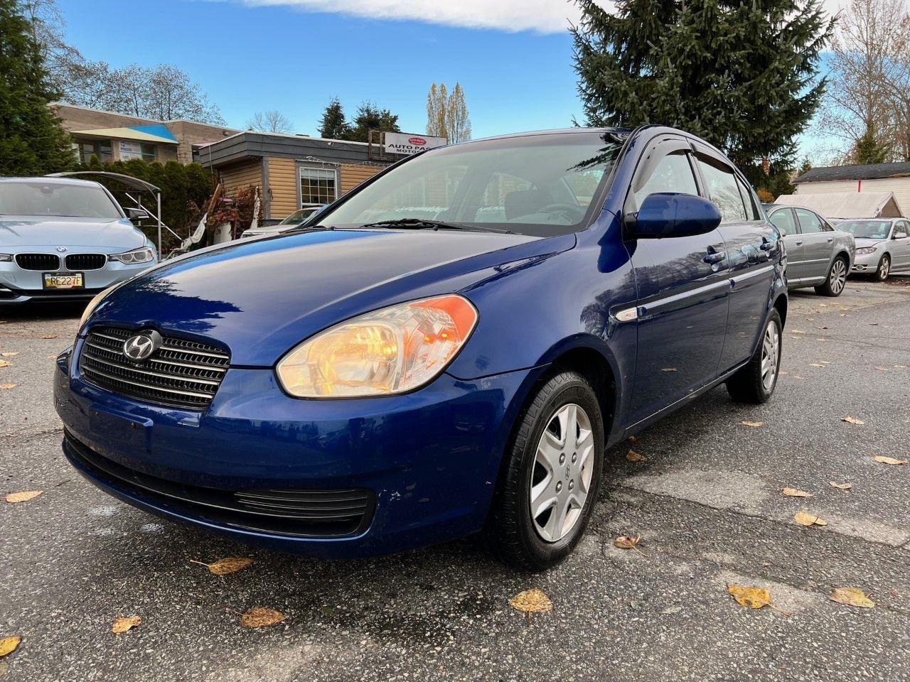 Photo of Blue 2007 Hyundai Accent