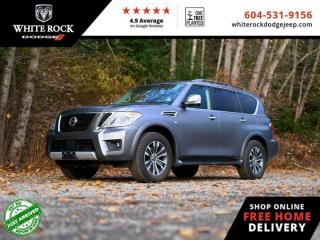 Used 2018 Nissan Armada 4x4 Platinum  - Navigation for sale in Surrey, BC