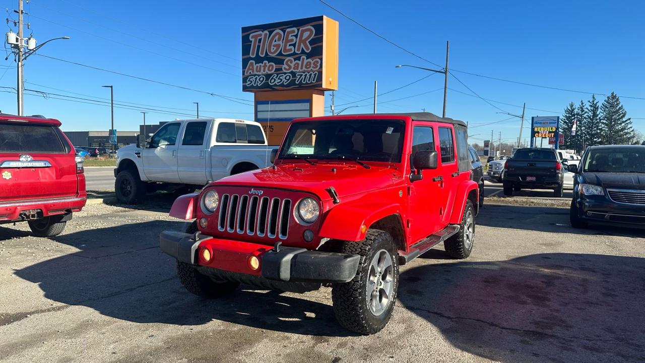2016 Jeep Wrangler UNLIMITED*SAHARA*4X4*4 DOOR*AUTO*CERTIFIED