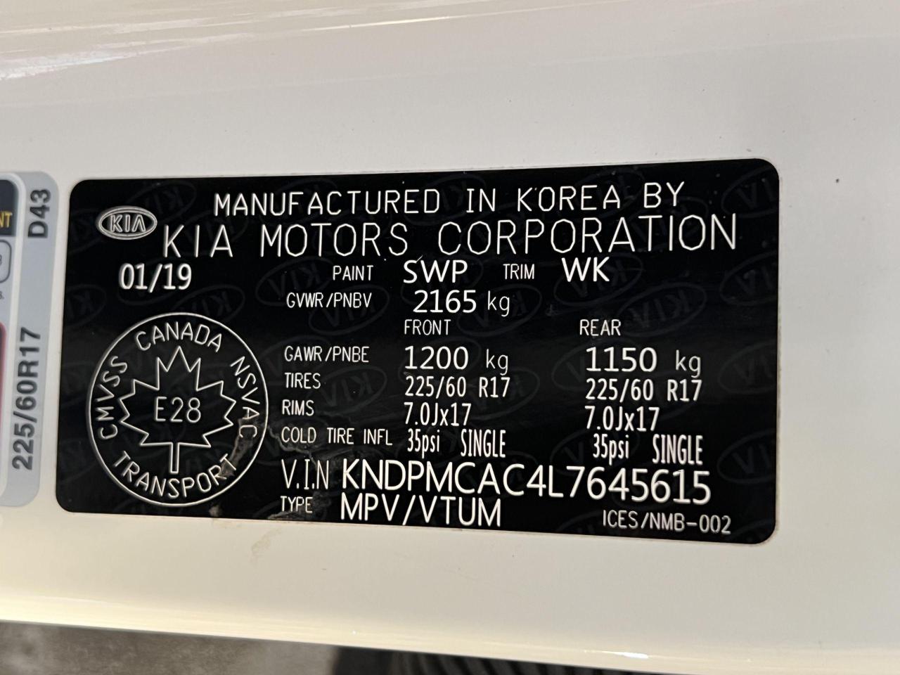 2020 Kia Sportage LX AWD+New Tires+ApplePlay+LaneKeep+CELAN CARFAX Photo39
