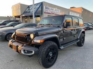 Used 2018 Jeep Wrangler Unlimited Sahara TOUCH SCREEN|CAMERA|LEATHER| for sale in Concord, ON
