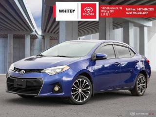 Used 2016 Toyota Corolla SE CVT for sale in Whitby, ON