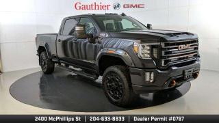 Used 2020 GMC Sierra 2500 HD AT4 Diesel INCLDS 2 YRS  GMPP TOTAL+  Navigation, Power Sunroof, Heated/Cooled Seats, Tech Package for sale in Winnipeg, MB