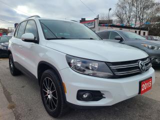 Used 2015 Volkswagen Tiguan Leather  - Panoramic Sunroof  - Backup Camera  - Bluetooth  - Heated Seats  - AWD -  Amazing!!! - Nice  !!!!!! for sale in Scarborough, ON