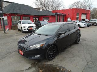 Used 2016 Ford Focus SE / BLACK EDITION / REAR CAM / HEATED SEATS /MINT for sale in Scarborough, ON