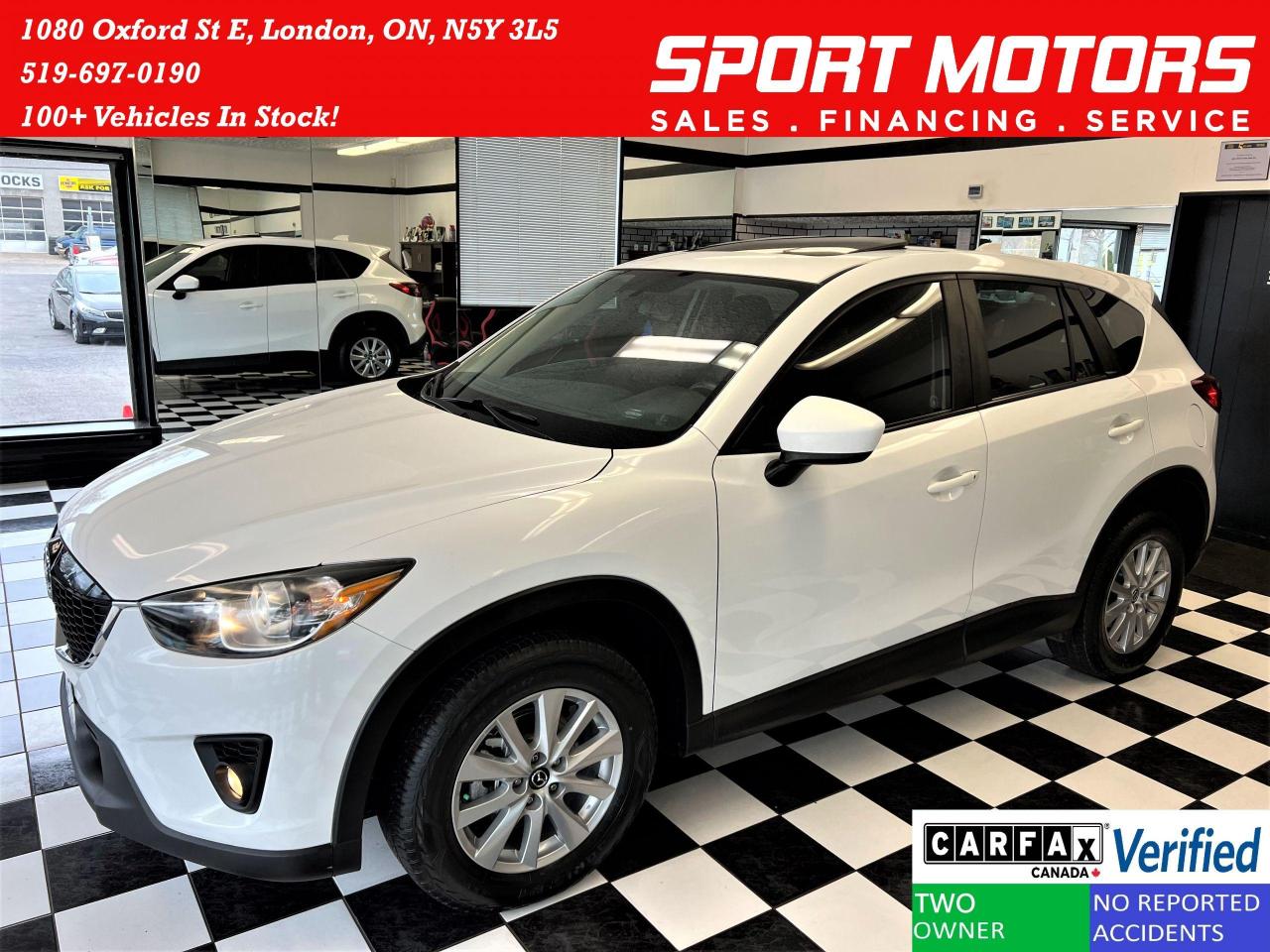 2014 Mazda CX-5 GS AWD+CAM+Roof+Heated Seats+NewBrakes+CLEANCARFAX - Photo #1