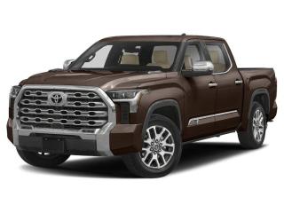 New 2023 Toyota Tundra 4WD 1794 Edition Hybrid CrewMax | Factory Order - Custom for sale in Winnipeg, MB
