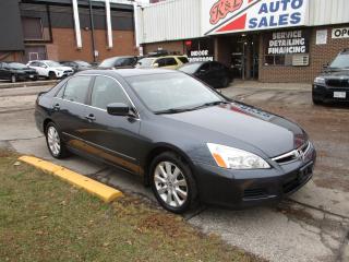 Used 2007 Honda Accord EX ~ V6 ~ LEATHER ~ SUNROOF ~ LOW KM for sale in Toronto, ON
