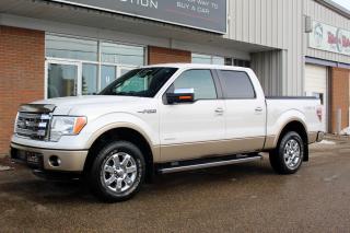Used 2013 Ford F-150 Lariat 4X4 - CREW CAB - LOW KMS - LOCAL VEHICLE for sale in Saskatoon, SK