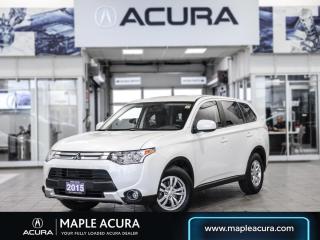 Used 2015 Mitsubishi Outlander ES | Clean CARFAX | Dealer Serviced for sale in Maple, ON
