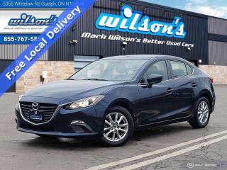 Used 2016 Mazda MAZDA3 GS Sedan - One Owner! Heated Seats, Reverse Camera, Power Group, Keyless Entry, Alloy Wheels & More! for sale in Guelph, ON