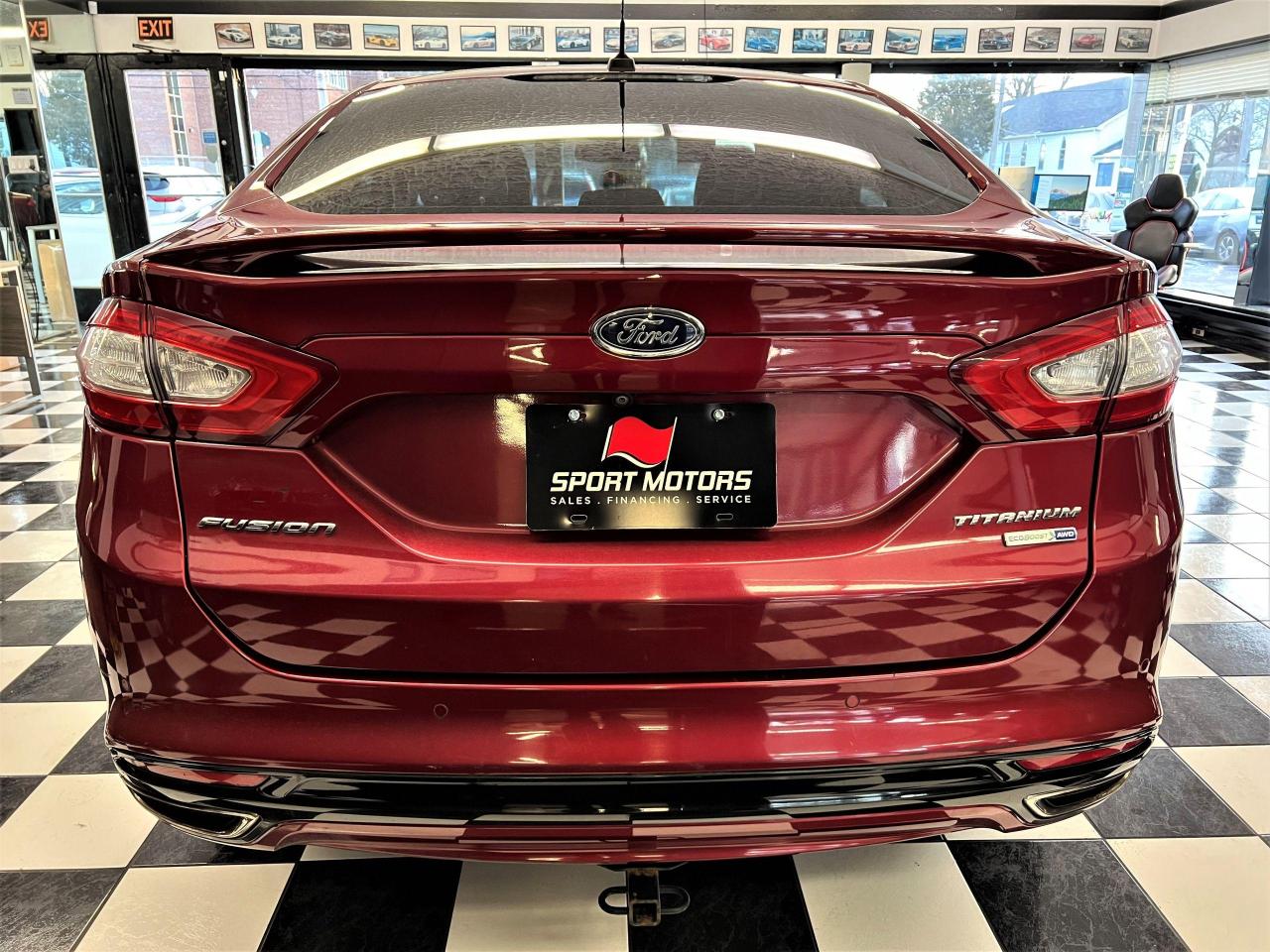 2016 Ford Fusion Titanium AWD+Remote Start+Roof+Camera+CLEAN CARFAX - Photo #3