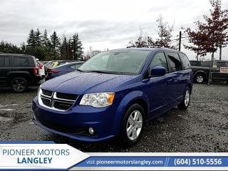 Used 2020 Dodge Grand Caravan Crew Plus  - Leather Seats for sale in Langley, BC