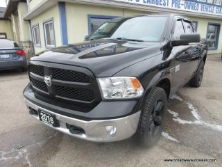 Used 2016 Dodge Ram 1500 GREAT KM'S OUTDOORSMAN-EDITION 5 PASSENGER 3.0L - ECO-DIESEL.. 4X4.. CREW-CAB.. SHORTY.. HEATED SEATS & WHEEL.. BACK-UP CAMERA.. BLUETOOTH.. for sale in Bradford, ON