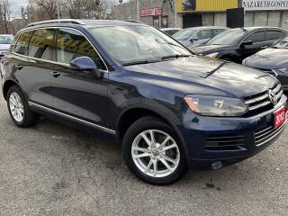 Used 2012 Volkswagen Touareg Comfortline/AWD/NAVI/LEATHER/ROOF/P.SEATS/ALLOYS++ for sale in Scarborough, ON