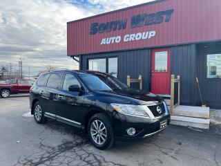 Used 2014 Nissan Pathfinder SL AWD|7Pass|HtdLthrSeats|Backup|PwrLiftgate|RmtSt for sale in London, ON